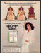 Virginia Slims 1980s Magazine Print Advertisement 1986 Queen Katrina of Valenski Virginia Slims