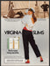Virginia Slims Cigarettes 1980s Print Advertisement Ad 1987 Sailor Fetch-the-Paper