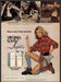 Virginia Slims Lights 1980s Print Advertisement 1981 Legs Lumberjack Girl Fetch-the-Paper
