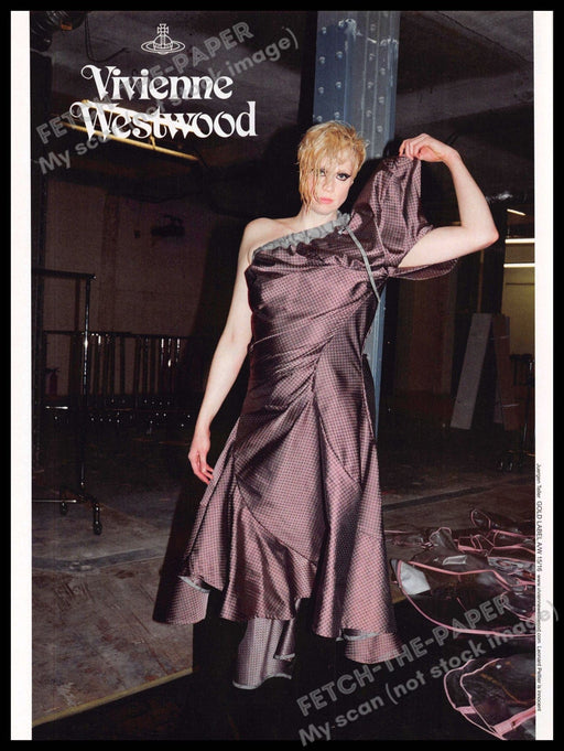 Vivienne Westwood 2010s Magazine Print Ad 2015 Gwendoline Christie Vivienne Westwood