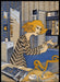 Werner Kappes Artist 1970s Magazine Illustration 1977 "Compulsive" Werner Kappes