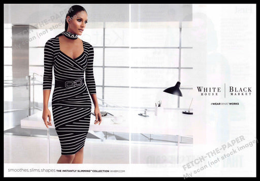 White House Black Market 2010s Print Advertisement (2 pg) 2013 Legs Dress Work White House Black Market
