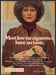 Winston Lights Cigarettes 1970s Print Advertisement 1976 Woman with Short Perm Fetch-the-Paper