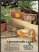 Yardley Soaps 1980s Print Advertisement Ad 1980 "A present with a past" Fetch-the-Paper