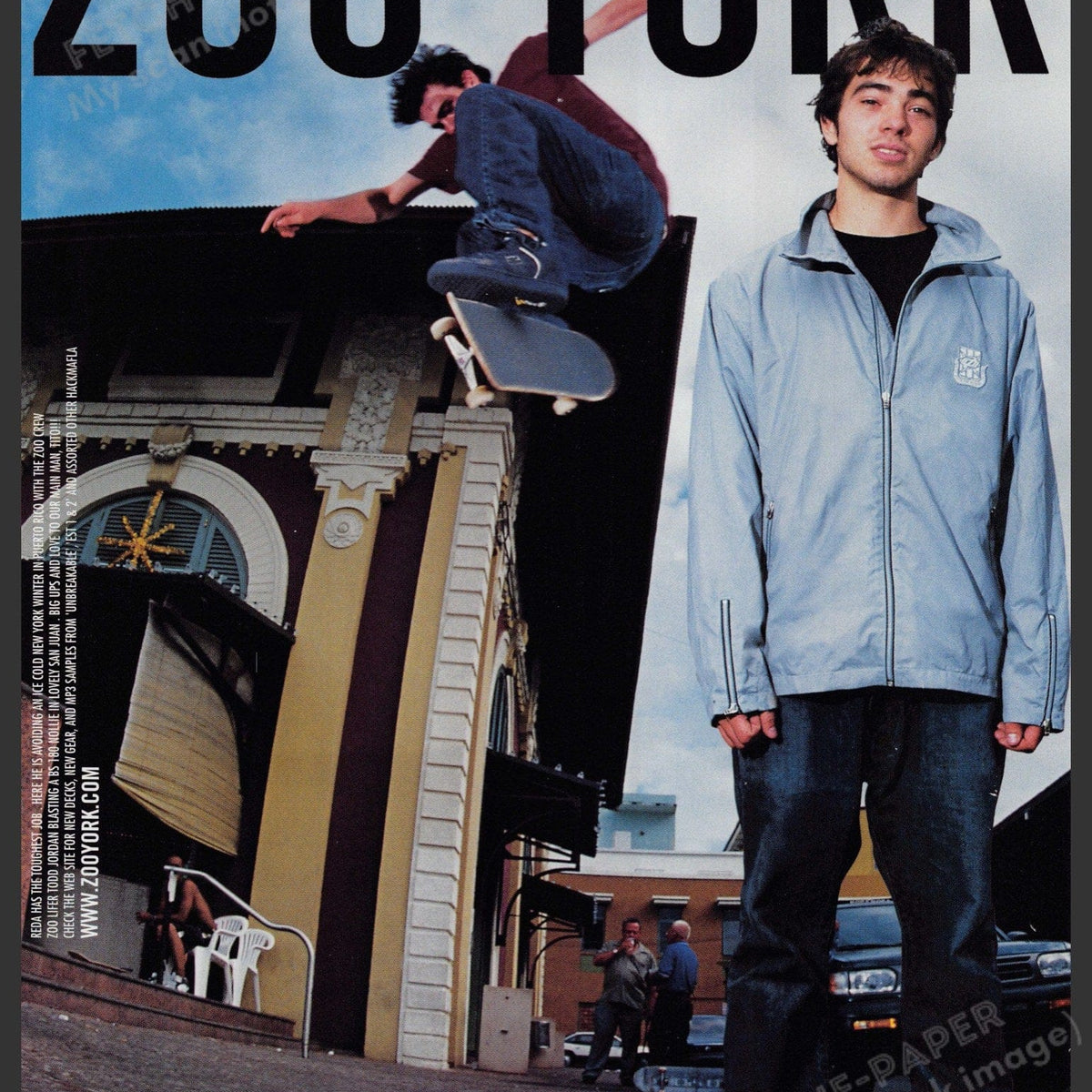 Zoo York Todd Jordan 2002 Skateboarder Print Ad - 8
