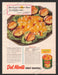 1949 Print Advertisement Del Monte Fruit Cocktail Festive Fruit Salad Recipe Ad.