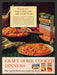 1963 Kraft Spaghetti Dinner Home Cooked "Mild" Print Advertisement Ad