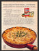 1963 Minute Rice "Chicken A La Can Can" Recipe Print Advertisement Ad