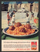 1964 Chef Boy-ar-dee Italian Street Kids Spaghetti & Meat Balls Print Ad