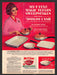 1964 My-T-Fine Pudding & Wear-ever Teflon Sweepstakes Print Advertisement Ad