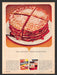 1965 Bisquick & Kraft Jelly "Jelly Stack" Pancake Recipe Print Advertisement Ad