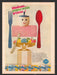 1966 Hudson Paper Napkins with P'zazzz! Color Print Advertisement Ad