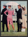 1982 Print Advertisement Gentlemen Prefer Hanes Hosiery Polo Race Legs Sexy.