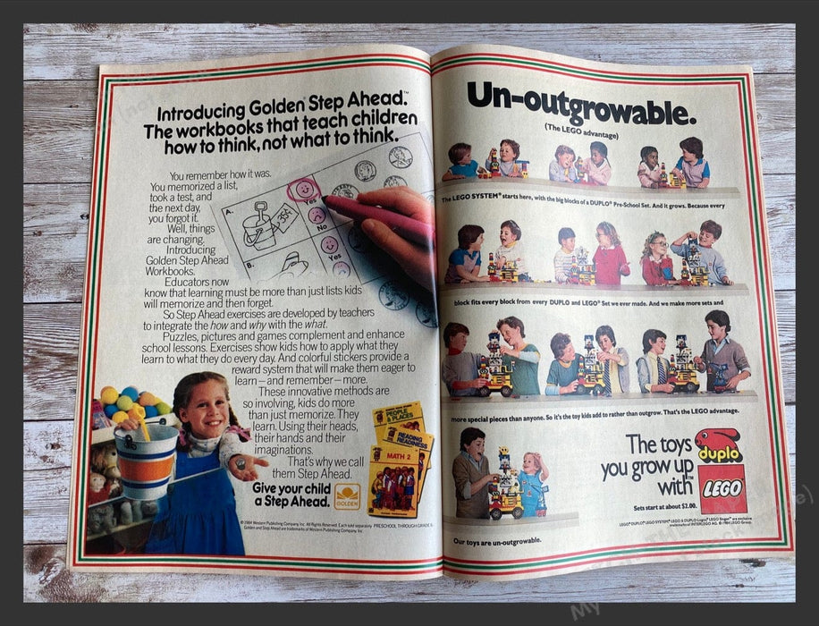 1984 Toys "R" Us Christmas Toy Shopping Guide Catalog Booklet Magazine Insert Fetch the Paper!