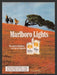 1986 Marlboro Lights Cigarettes Cowboy Single Tree Print Advertisement Ad