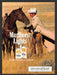 1987 Marlboro Lights Cigarettes Cowboy & Horse Print Advertisement Ad