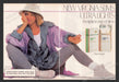 1987 Virginia Slims Ultra Lights Cigarettes Purple Print Advertisement (2 Pages)