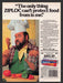 1987 Ziploc Storage Bags w/ Dom Deluise Print Advertisement Ad