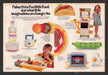 1988 Fisher-Price Fun with Food Toys Print Advertisement (2 Pages)