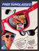 1988 Kraft Handi-Snacks Sunglasses Promo Print Advertisement Ad