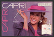 1989 Capri Slims Cigarettes Purple Sexy Print Advertisement (2 Pages)