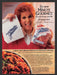 1989 Hunt's Minute Gourmet with Vicki Lawrence Print Advertisement Ad