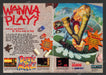 1993 Print Advertisement 2 Page Dennis the Menace Video Game Ad.