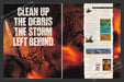 1991 Print Advertisement 2 Page Desert Strike Video Game Ad.