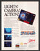 1992 Out of this World Lights! Camera! Action! Video Game Print Advertisement