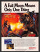 1992 Super Valisiv Video Game Print Advertisement