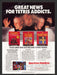 1992 Tetris "Great news for Tetris addicts" Video Game Print Advertisement Fetch the Paper!