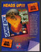 1993 Battle Ping Pong "Heads Up!" Video Game Print Advertisement