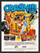 1993 Crash Dummies "Crash!!!" Video Game Print Advertisement Fetch the Paper!