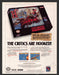 1993 Hook "Critics are Hoocked" Video Game Print Advertisement