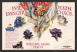 1993 Lords of Thunder on the Duo Evil Video Game Print Advertisement (2 Pages)