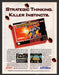 1993 Mech Warrior "Killer Instincts" Video Game Print Advertisement