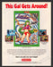 1993 Time Gal Video Game Print Advertisement