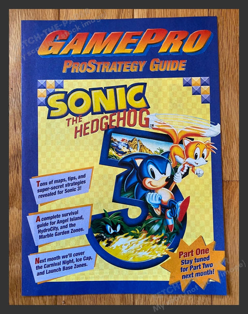 1994 ProStrategy Guide "Sonic the Hedgehog"