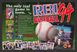 1994 R.B.I. Baseball Real Video Game Print Advertisement (2 Pages)