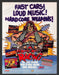 1994 Rock 'N Roll Racing Fast Cars Loud Music Video Game Print Advertisement