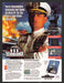 1995 USS Ticonderoga: Command Decision on the High Seas Print Advertisement