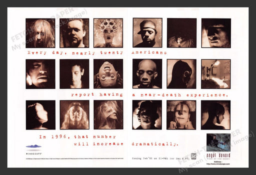 1996 Angel Devoid: Face of the Enemy Video Game Print Advertisement