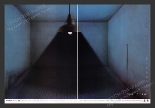 1996 Obsidian "Your rules don't apply" Video Game Print Advertisement (2 Pages)