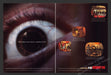 1996 Resident Evil Eye Video Game Print Advertisement (2 Pages)