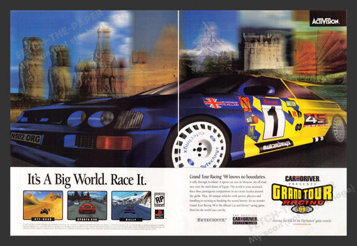 1997 Grand Tour Racing '98 Print Advertisement (2 Pages)
