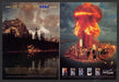 1997 Sega Blowing Up Manhattan N.Y. Video Game Print Advertisement (2 Pages)