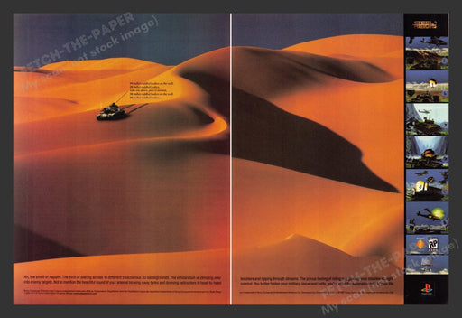 1997 Steel Reign Print Advertisement (2 Pages)