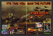1998 Command & Conquer: Tiberian Sun Video Game Print Advertisement (2 Pages)