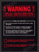 1998 WARNING! Video Game Print Advertisement