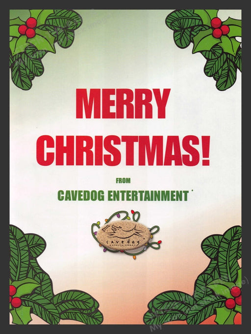 1999 Cavedog Entertainment "Merry Christmas" Video Game Print Advertisement Fetch the Paper!